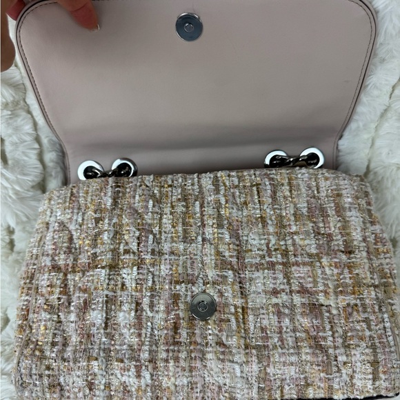 Kate Spade Cream and Brown Shoulder Bag with Chain Handles - Picture 12 of 16